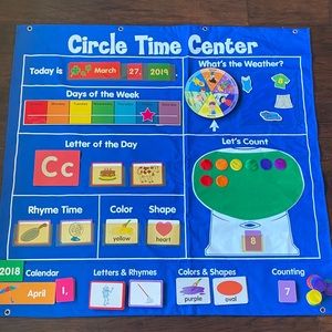 HOME SCHOOL - Circle Time Center